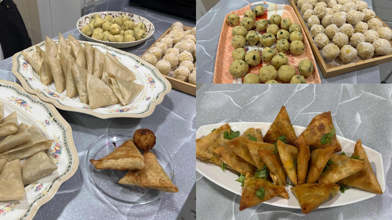 حشوتين سمبوسه على طريقة متابعاتي جربوهم ماراح تندمون كورات البطاطس بالبقسماط