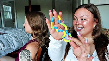 asmr/ GUESS the TRIGGER💛🧬💊🪄 (a tingly + FUN video with ​⁠@DaniASMRchannel 🥰)