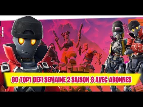 Live Fortnite Defi Semaine 2 Saison 8 Fortnite Battle Royale Ps4 - live fortnite defi semaine 2 saison 8 fortnite battle royale ps4 fr hd 720p