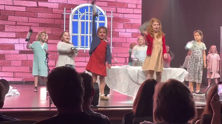 Hard knock life. Annie kids