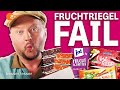 Fantasie frchte sebastian nimmt getrocknete fruchtriegel auseinander