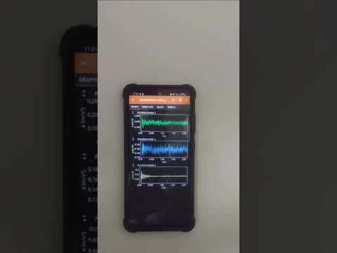 Measuring accelerometer data