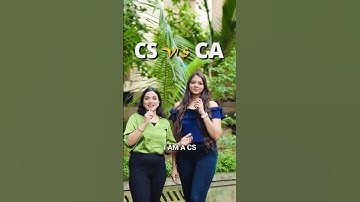 CA v/s CS🔥 WHAT is BETTER?🚀 @Surbhigandhi99 #ca #cs #icai #castudents