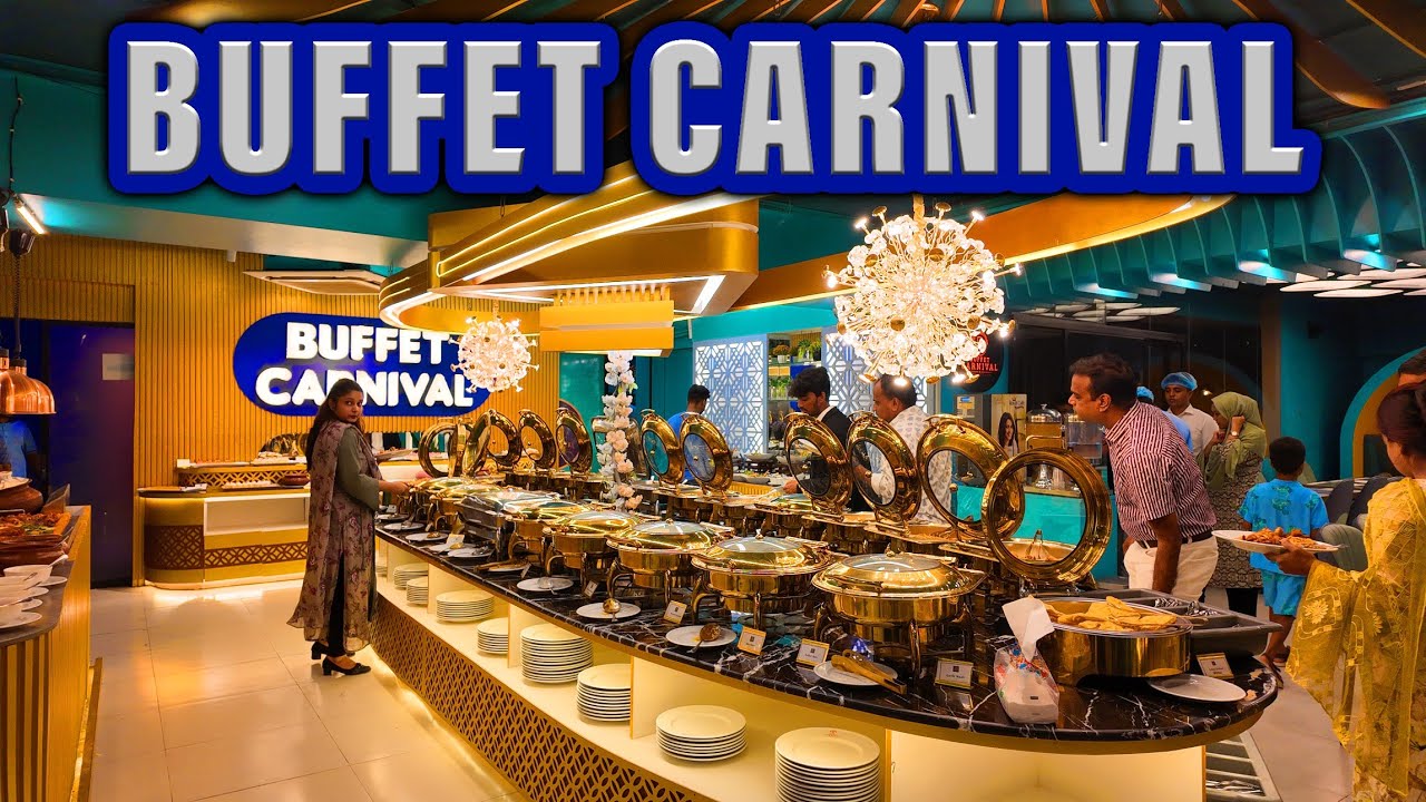 Buffet Carnival | Restaurant | Dhanmondi | 4K 60fps | Pappu The Travel Guy