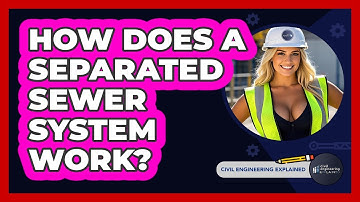 How Does A Separated Sewer System Work? - Civil Engineering Explained