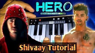 Hero Gayab Mode On Shivaay Theme Song Step By Step Tutorial | How To Play Shivaay BGM On Piano