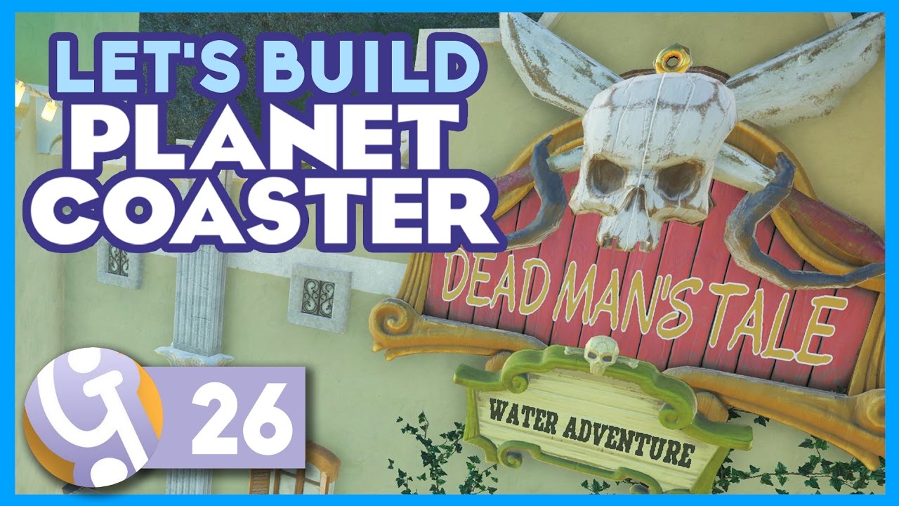 geekism planet zoo ☠ Pirate Log Flume Queue | Let's Build Planet Coaster #26