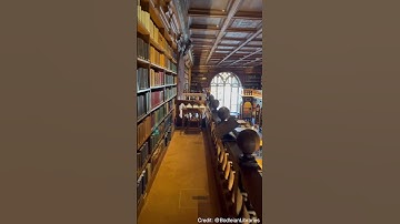 One of the BEST seats in the Bodleian Library 😍📚
