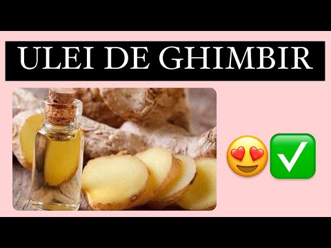 Video: Cum Se Face Ulei De Ghimbir