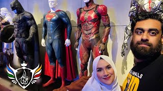 DC Exhibit at Warner Bros Studios Hollywood | Showcasing The Batman and Snyderverse | S&F Vlog