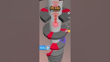 Helix Jump: Boss Level 258 #helixjump #games #mobile #shorts