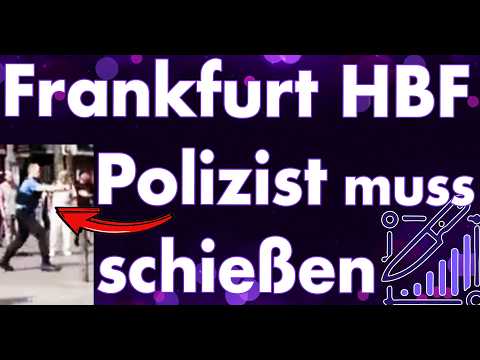 Polizist wartet, bis er mit der Klinge attackiert wird! Fataler Einsatz im Frankfurter Drogenmilieu