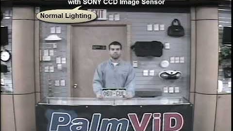 PalmVID Color Video Camera with Sony CCD Image Sensor Sample Video