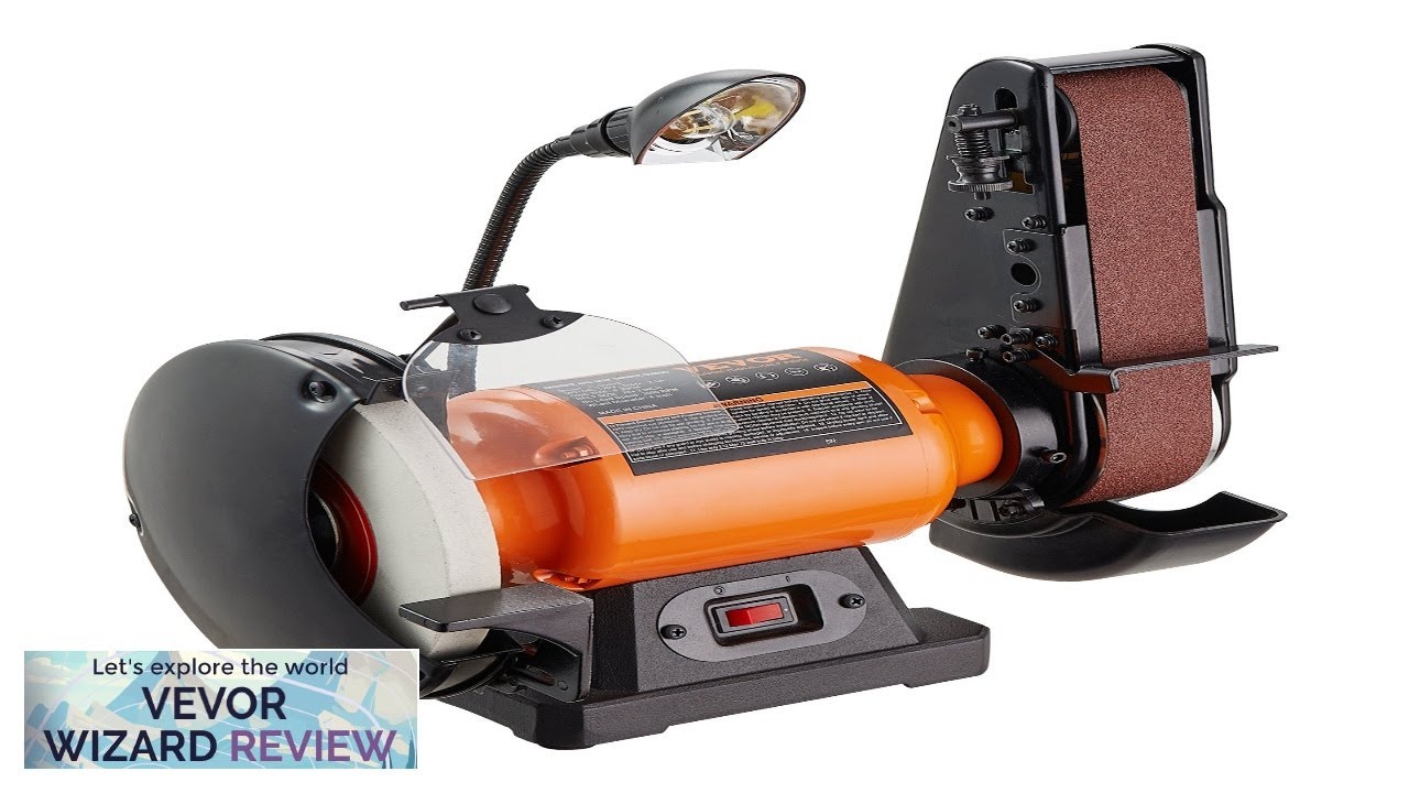 VEVOR 8 Inch Bench Grinder with 2 x28 Inch Belt Sander Combo Review