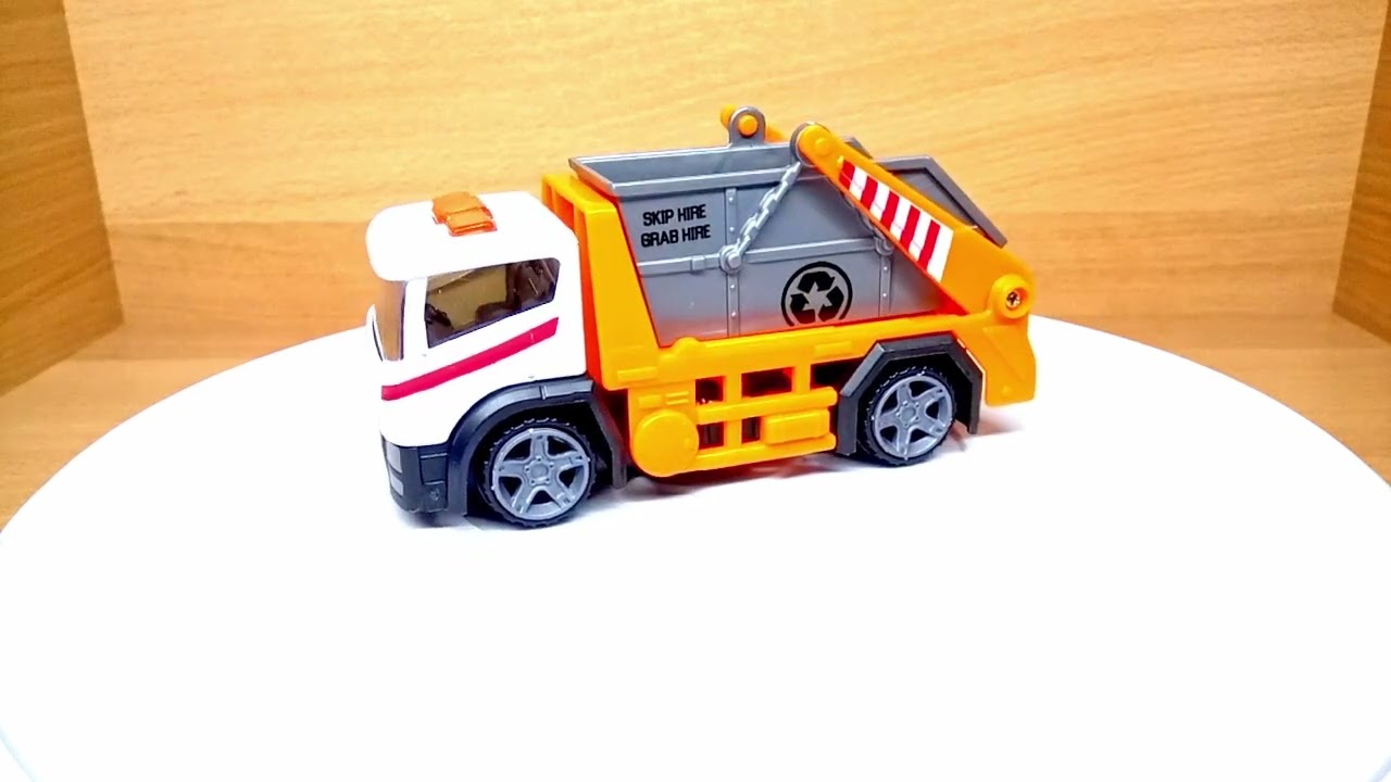 HTI Toys TEAMSTERZ Swing Arm Garbage Bucket Truck [Metal] - 2022-07-24