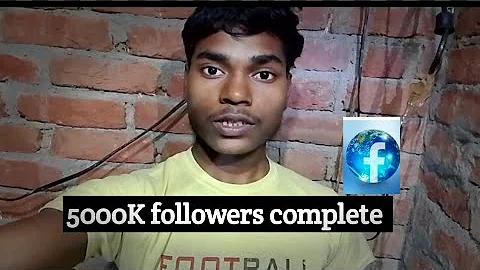 500K followers complete at my profile on top facebook 