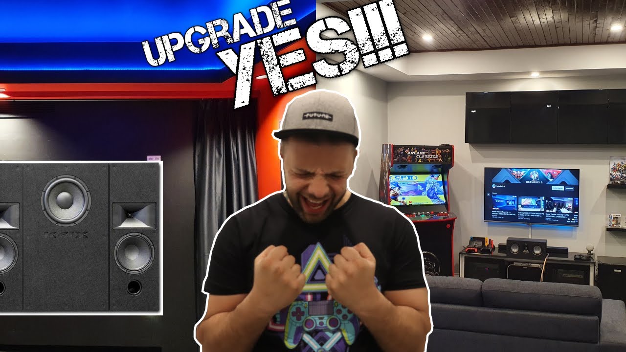 Home Theater & Game ROOM UPDATE: WIFE APPROVED! YES!