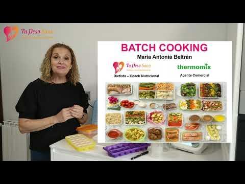 Menú de 'batch cooking' con Thermomix