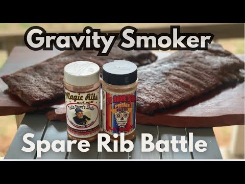 Summertime BBQ: Gravity Smoker Spare Ribs