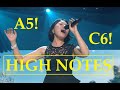 Ali  high notes in immortal songs 2 a4a5c6 2023 highnotes immortalsongs2