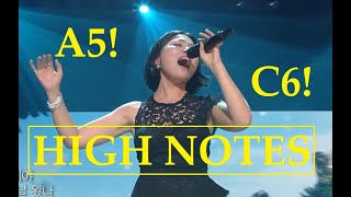 Ali 알리 High Notes in Immortal Songs 2!! (A4-A5-C6) #2023 #highnotes #immortalsongs2