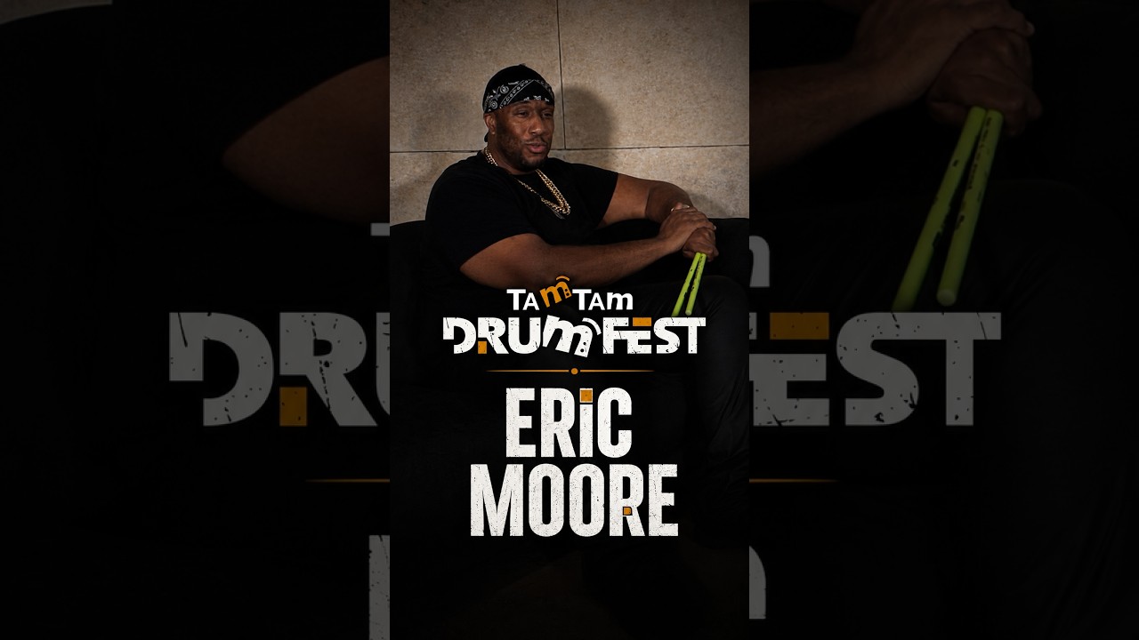 Entrevista Eric Moore TamTam DrumFest #shorts
