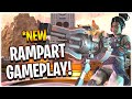 *NEW Season 6 Rampart Gameplay + Volt SMG!! (Apex Legends PS4)