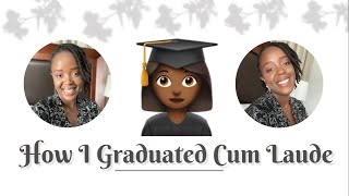 How I Graduated Psychology Cum Laude/ With Distinction in South Africa