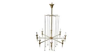 Mid-Century Modern and Art Deco Chandeliers  --  Harveys on Beverly