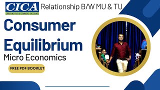 Microeconomics Lecture- Relationship between Marginal Utility  and Total Utility (CBSE & ICSE)