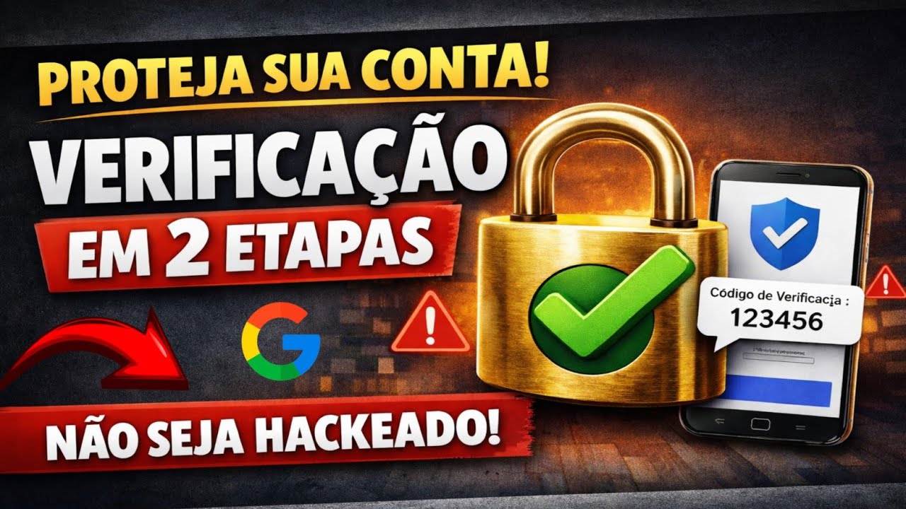 COMO ATIVAR A VERIFICAÇÃO EM DUAS ETAPAS NA CONTA GOOGLE EM 2026 ATUALIZADO