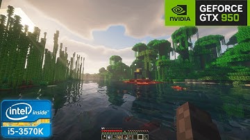 GTX 950 + i5 3570K (4.3GHz) Minecraft 1.21.4 Shaders | 2025 Test