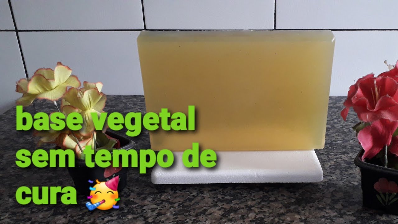 🎉Base glicerinada vegetal no método hot process de alta temperatura