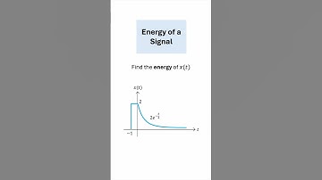 Energy of a Signal #electrical #electricalengineering