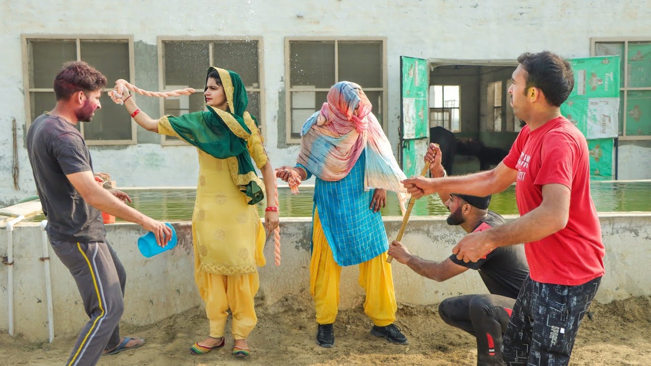 हरयाणवी भाभी की होली ।।Haryanvi Holi || Haryanvi Comedy || Pooja Khatkar || Swadu Staff Films हरयाणवी भाभी की होली ।।Haryanvi Holi || Haryanvi Comedy || Pooja Khatkar || Swadu Staff Films