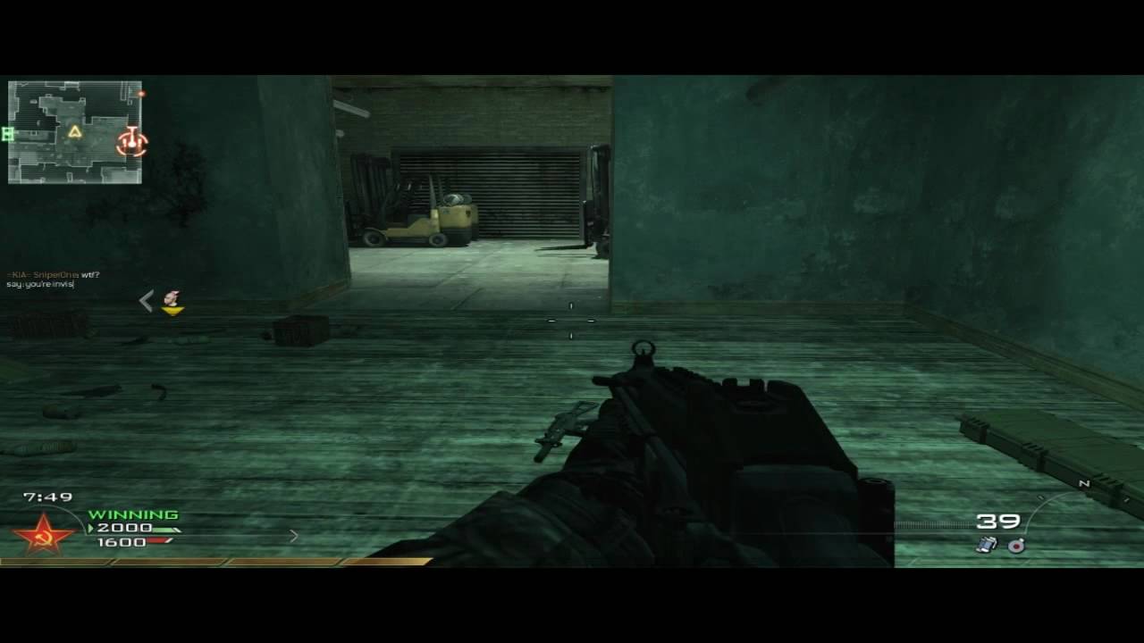 Ghost seen in Modern warfare 2 ( Glitch?, Hack?) YouTube