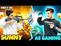 Biggest 1 vs 1 in fire fire history as gaming vs god sunny  garena free fire