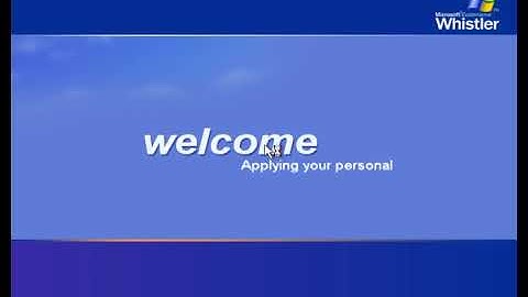 Installing Windows XP Beta 2 (Whistler Build 2462)