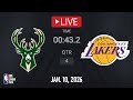 NBA LIVE Los Angeles Lakers Vs Milwaukee Bucks Jan 10 2026 Bucks Vs Lakers NBA LIVE 2K26