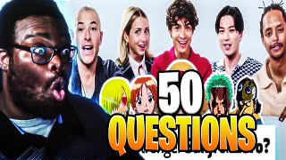 KOL Reacts to Live Action One Piece Cast 50 Questions