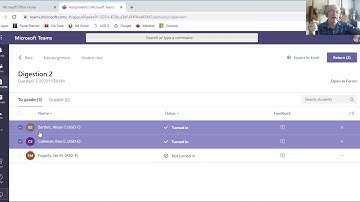 Giving Feedback & Marking in Teams