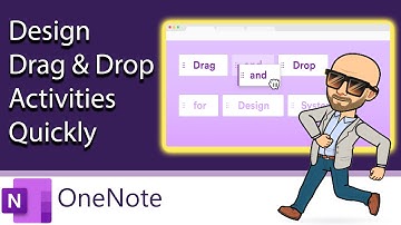 Design Drag & Drop Activities Quickly - OneNote