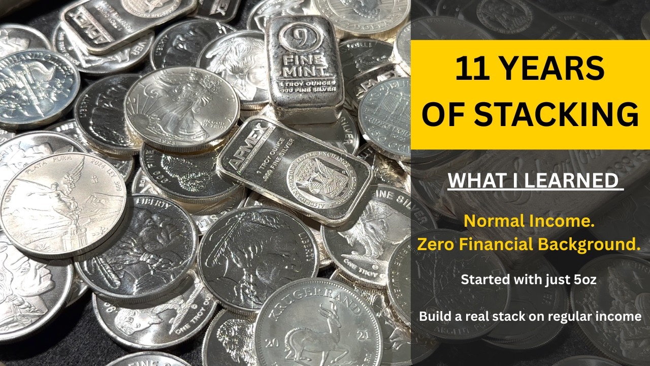 I SPENT 11 YEARS STACKING SILVER ON A NORMAL INCOME - HERE'S WHAT I ...