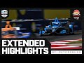 Extended race highlights  2024 firestone grand prix of st petersburg  indycar