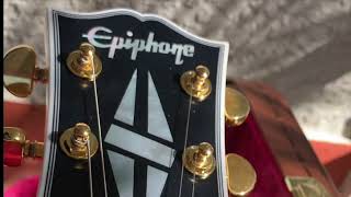 First look unboxing Epiphone 1959 ES-355 Semi-Hollow Electric Guitar inspired by Gibson