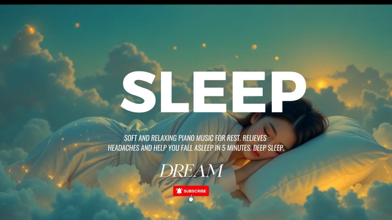 PIANO FOR SLEEP // NO ADS IN BETWEEN* DEEP SLEEP Music for Fast Sleep