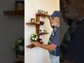 Decorative furniture made with old wood