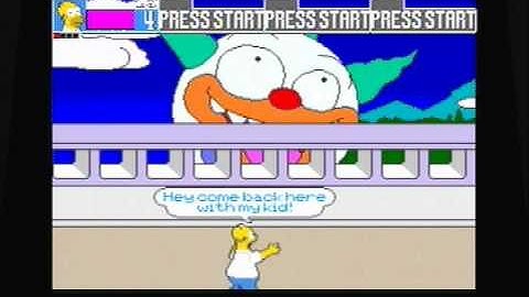 The Simpsons Arcade Game Part 1 - Homer