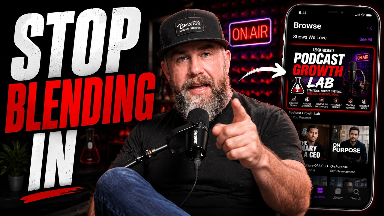 Stop Making Pink Cover Art For Grandpa: The Podcast Branding Strategy That Gets You Clicked