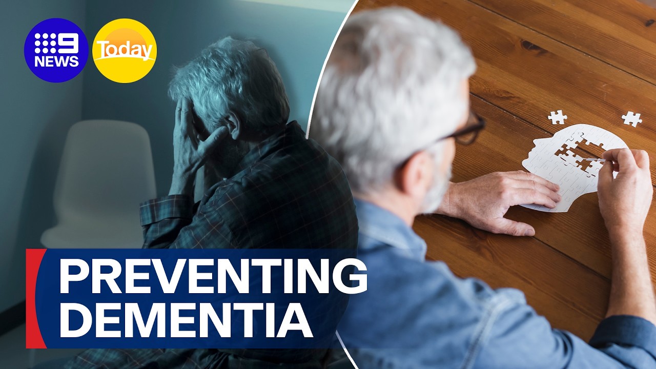 Risk of dementia could be cut by 45% with lifestyle changes | 9 News Australia